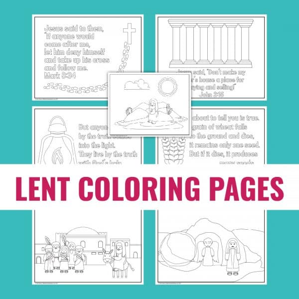 Simple Fall Coloring Pages – Bible Crafts Shop