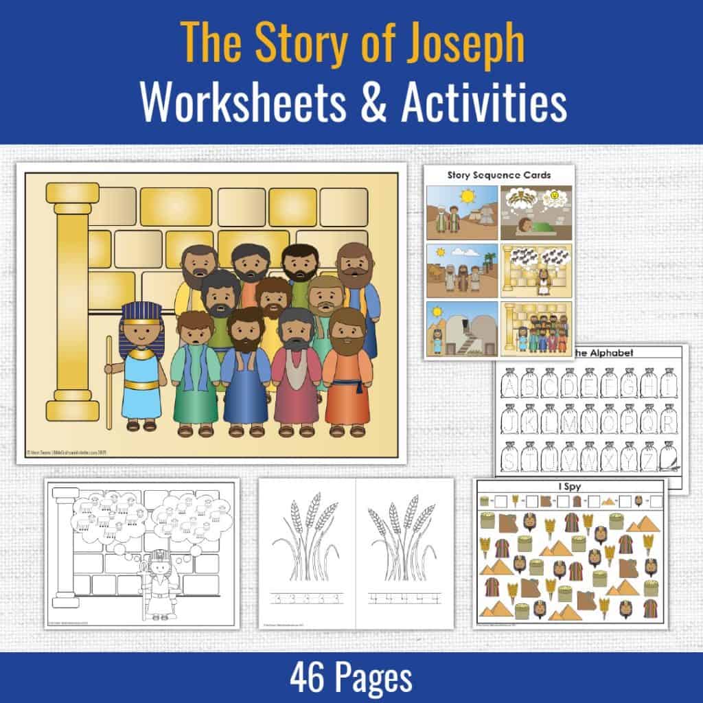 Joseph Bible Story Craft Activities
