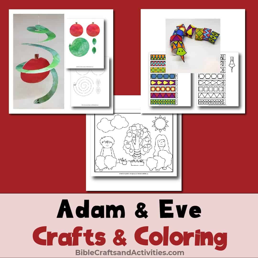 adam and eve crafts for kids
