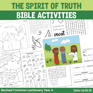 the spirit of truth activity pages