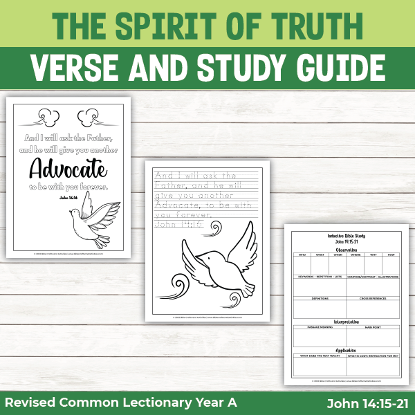 the spirit of truth bible verse pages