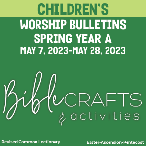 children's worship bulletins for Year A