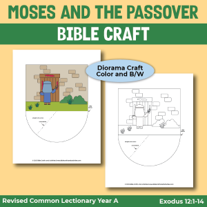 craft for moses and the passover