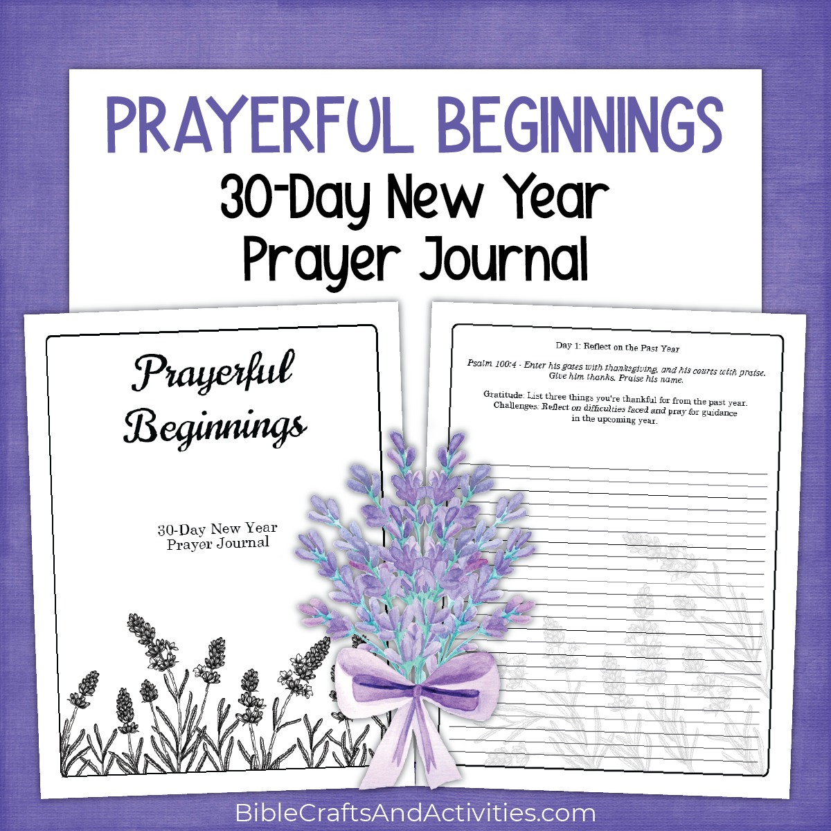 Blessed Beginnings: 30-Day New Year Kickstart Prayer Journal for Deepe –  Woman of Noble Character Shop