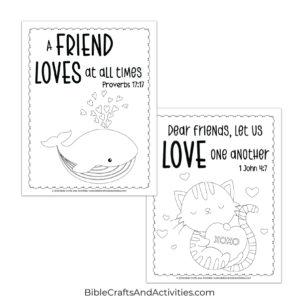 bible verse coloring pages for valentine's day