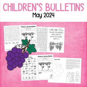 childrens bulletins may 2024