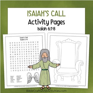 isaiahs call activity pages