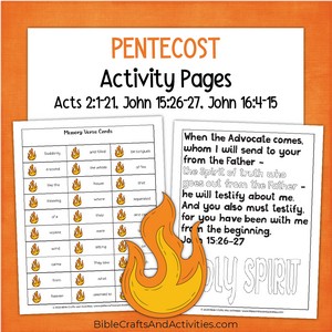 pentecost activity pages