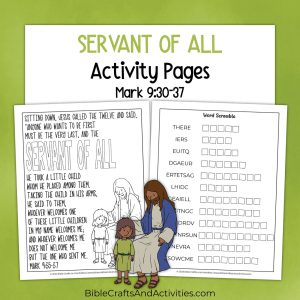 servant of all activity pages