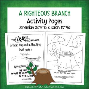 a righteous branch activity pages