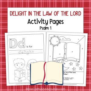 delight in the law of the lord activity pages