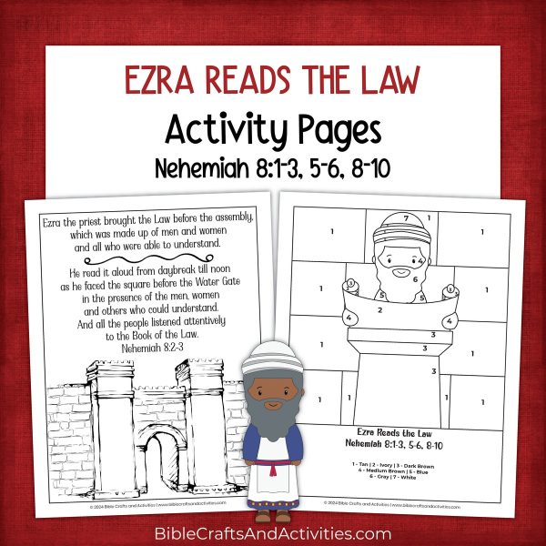 ezra reads the law activity pages