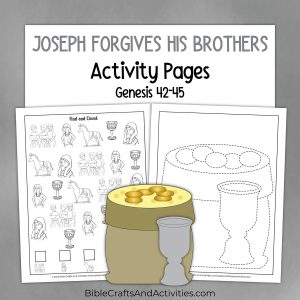 joseph forgives his brothers activity pages