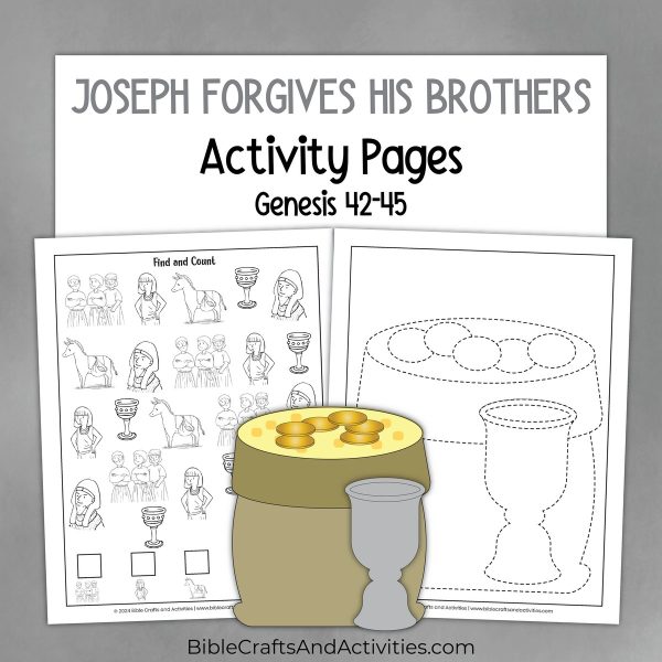 joseph forgives his brothers activity pages