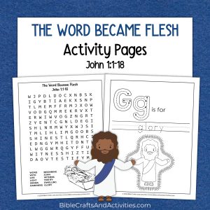 the word became flesh activity pages