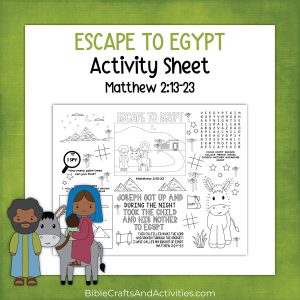 escape to egypt_activity sheet