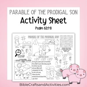 parable of the prodigal son activity sheet