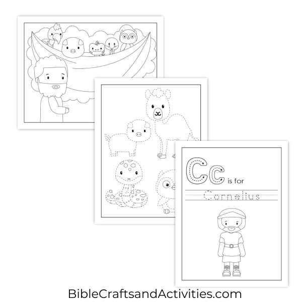 Peter's Vision Activity Pages