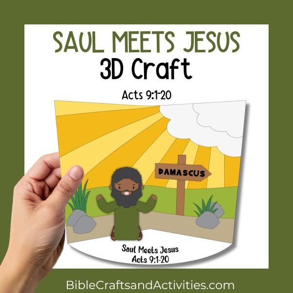 saul meets jesus craft