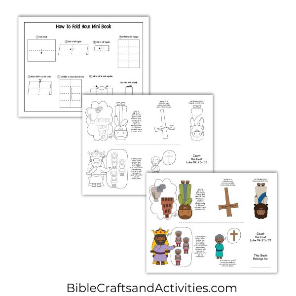 count the cost mini book