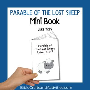 parable of the lost sheep mini book