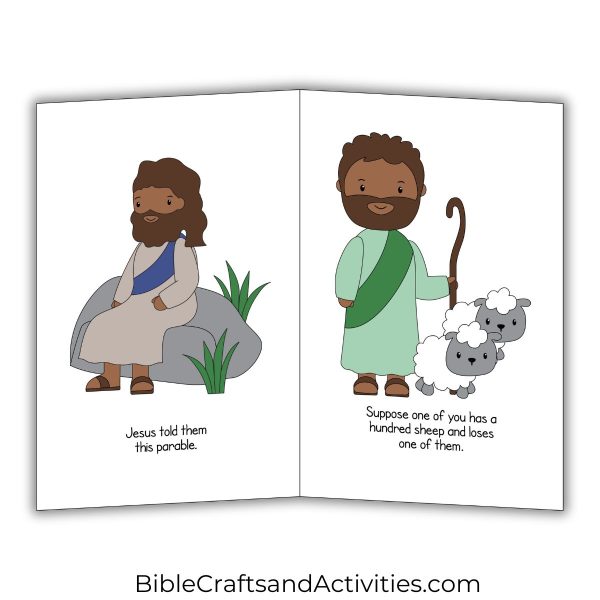 parable of the lost sheep mini book