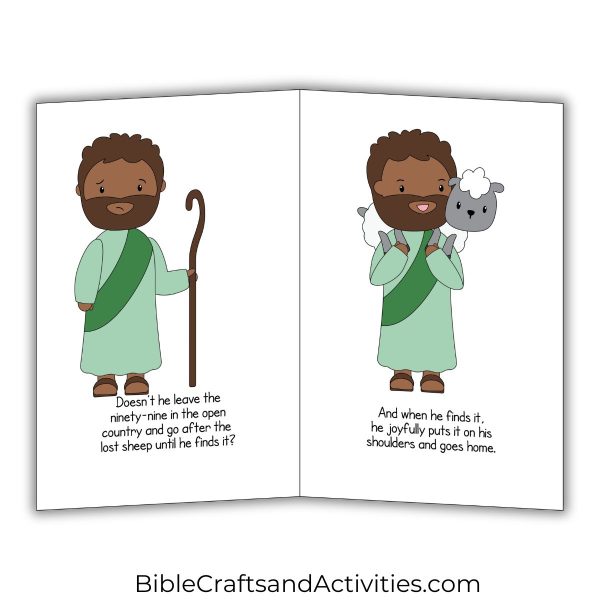 parable of the lost sheep mini book