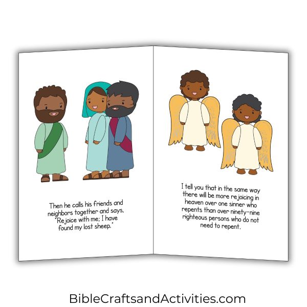 parable of the lost sheep mini book