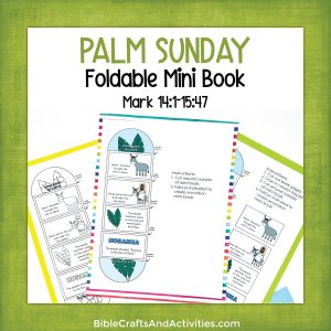 palm sunday mini book