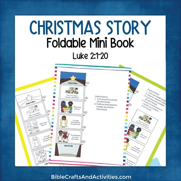 the christmas story mini book
