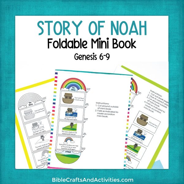 story of noah mini book