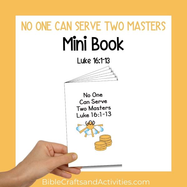 no one can serve two masters mini book