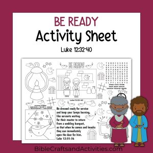 be ready activity sheet