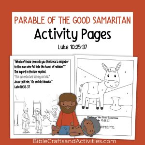 parable of the good samaritan activity pages