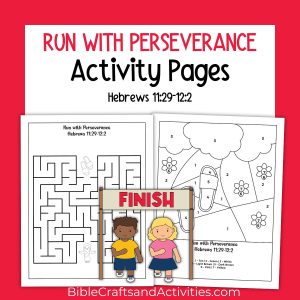 run with perseverance activity pages