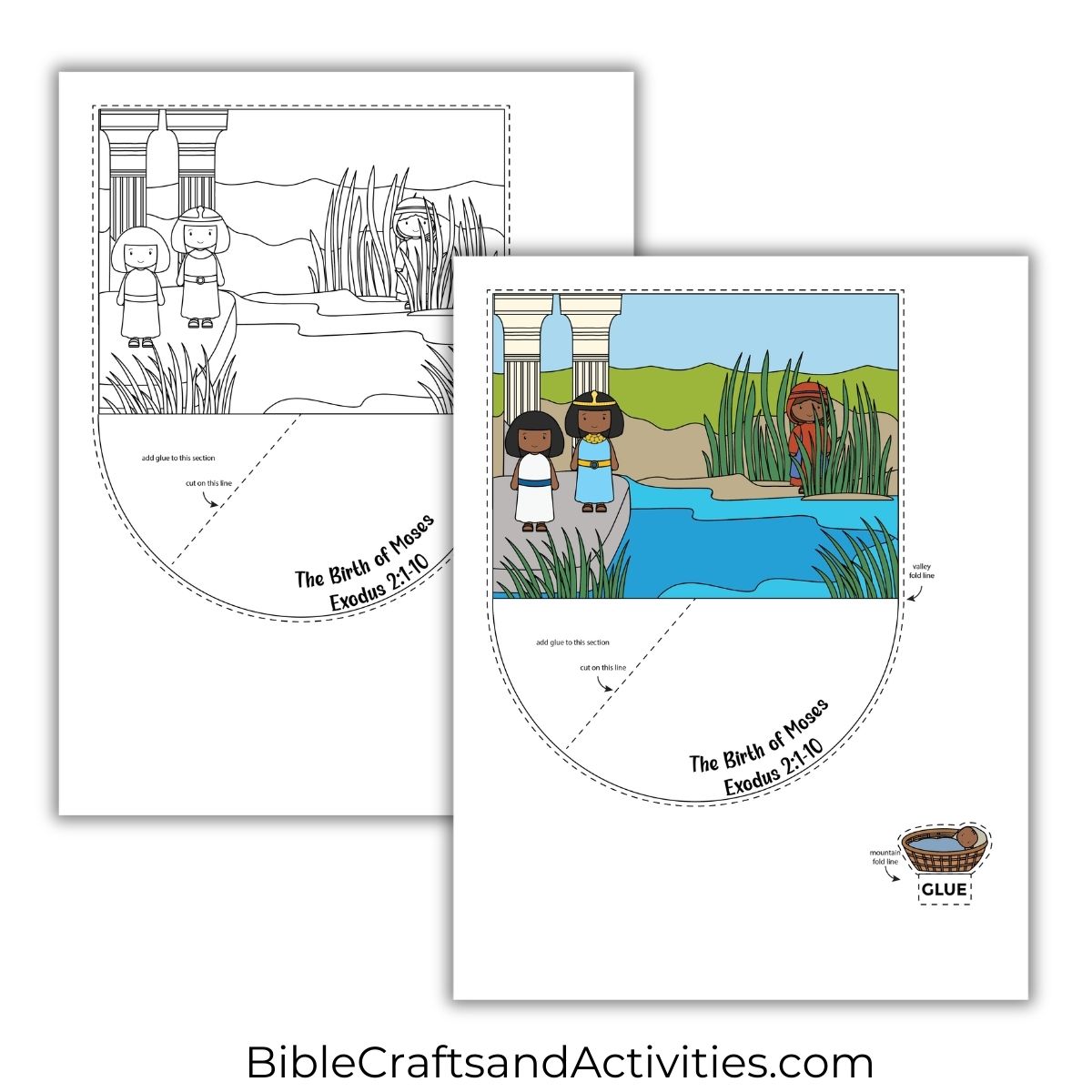 birth of moses craft