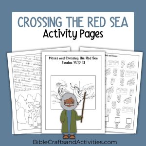 crossing the red sea activity pages