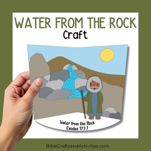 moses and water from the rock craft