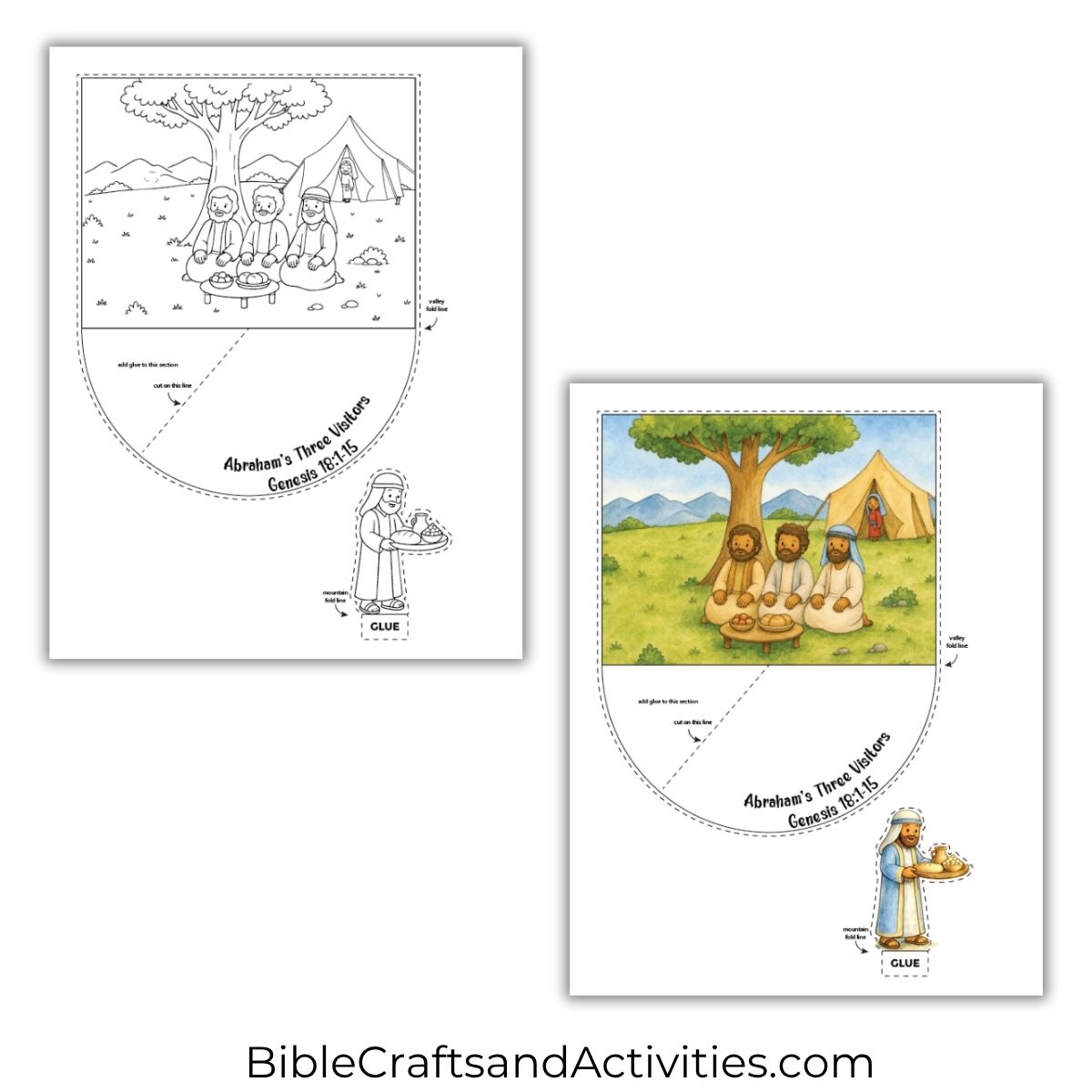 Abraham's Three Visitors Craft