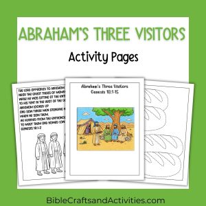 Abraham's Three Visitors Activity Pages