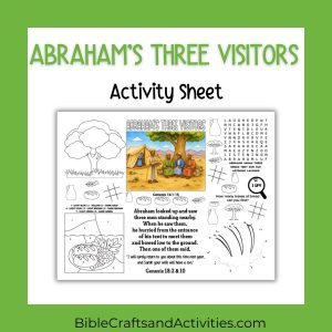 Abraham's Three Visitors Activity Sheet