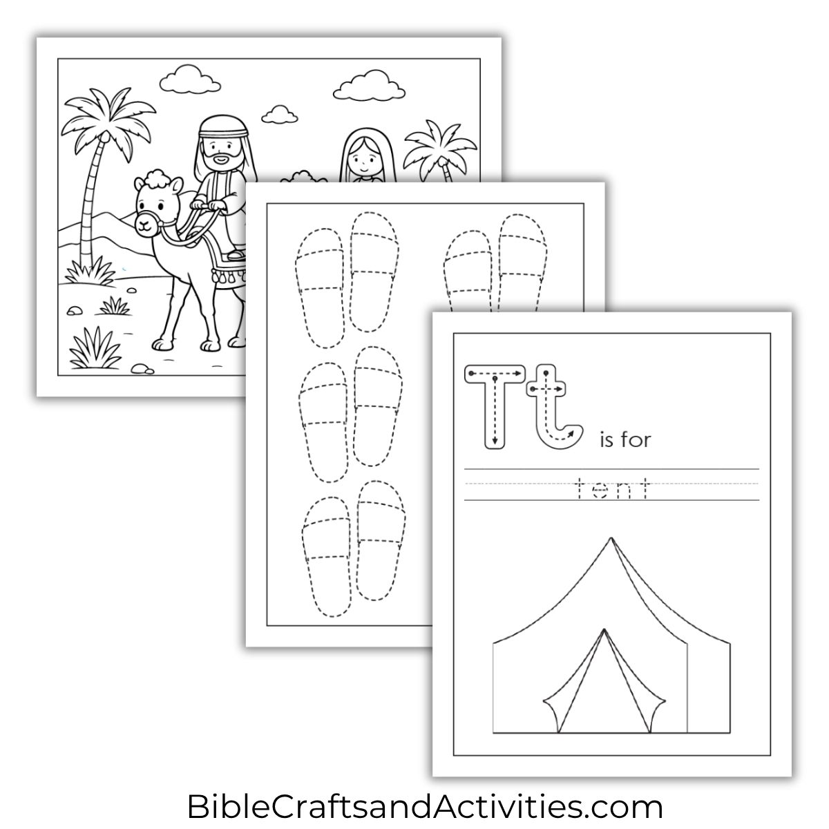 God Calls Abram Activity Pages