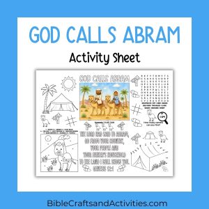 God Calls Abram Activity Sheet