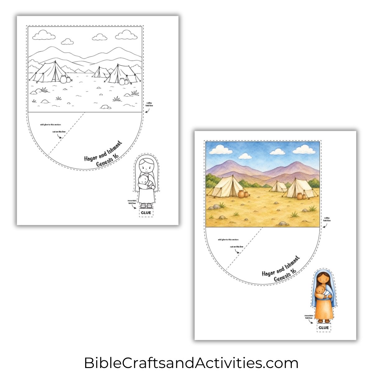 hagar and ishmael craft