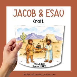 jacob and esau diorama craft