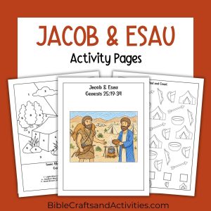 jacob and esau activity pages