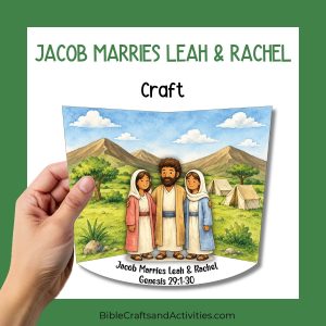 jacob marries leah and rachel diorama craft