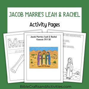 jacob marries leah and rachel activity pages