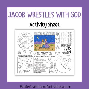 jacob wrestles with god activity sheet