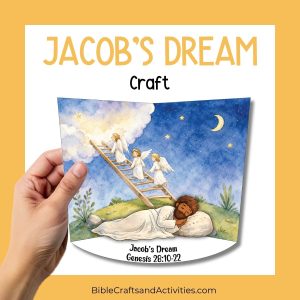jacob's dream diorama craft